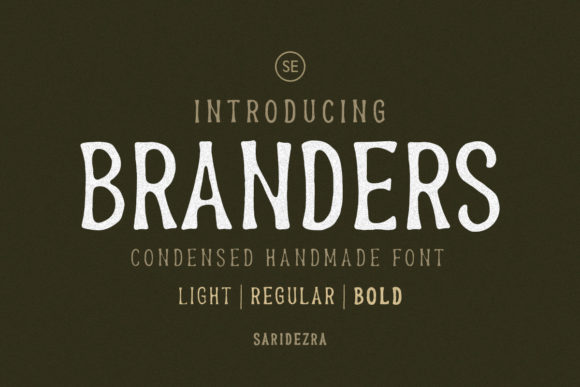 Branders: A Bold Display Font for Editorial Design