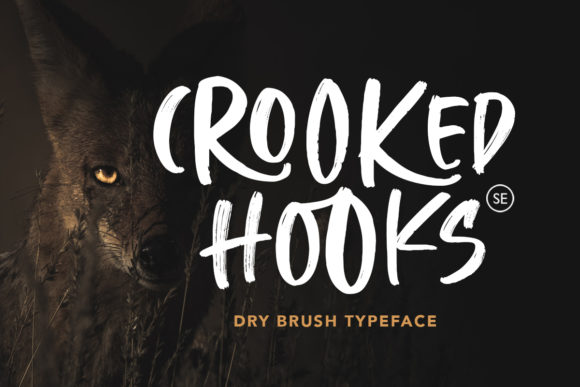 Crooked Hooks: A Bold Display Font for Editorial Creativity