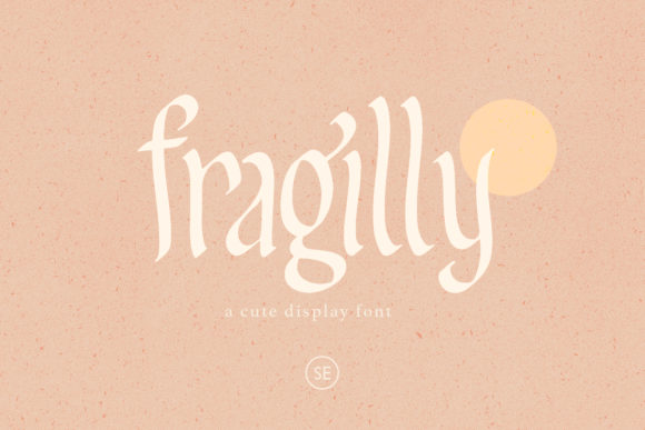 Fragilly: A Display Font for Editorial Elegance