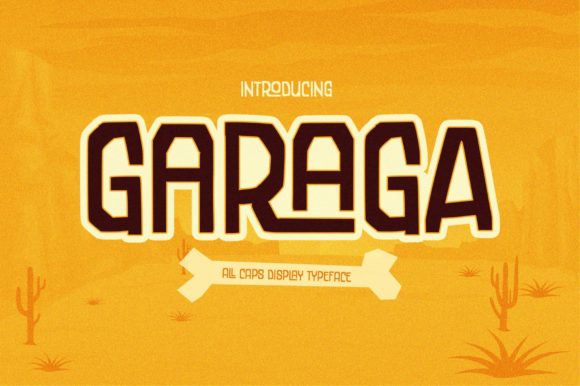Garaga: A Quirky Display Font for Standout Branding