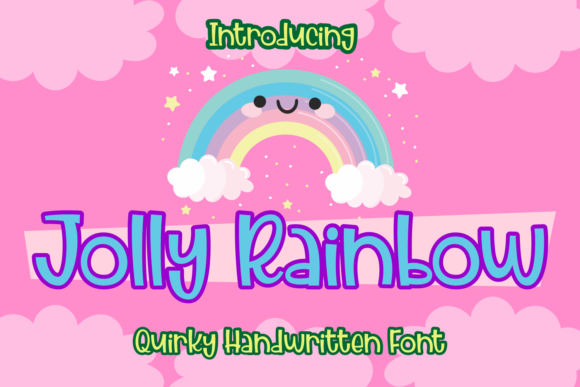 Jolly Rainbow Font Review for Design Projects