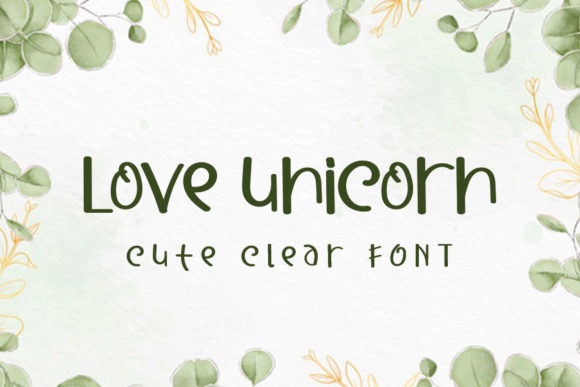 Love Unicorn: A Display Font That Elevates Your Brand
