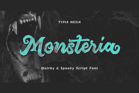 Monsteria: A Font That Adds Spooky Charm to Editorial Design