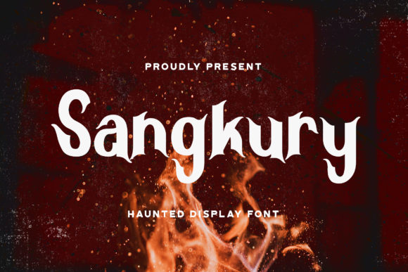 Sangkury: A Font That Adds Spooky Sophistication to Your Brand