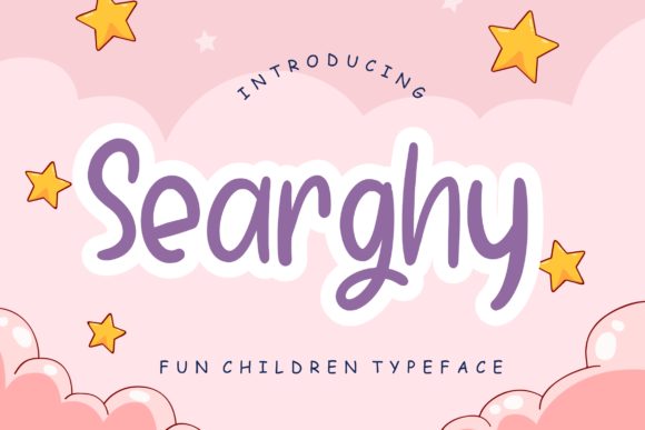 Searghy: A Sweet Display Font for Creative Branding