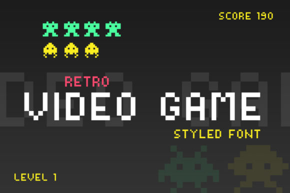 Video Game Font for Eye-Catching Campaigns