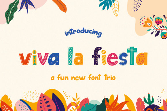 Viva La Fiesta: A Joyful Font for Handmade Creations