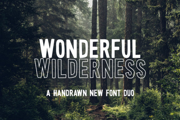 Wonderful Wilderness Font for Bold Visual Impact